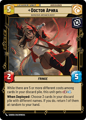 ⟡ Doctor Aphra, Rapacious Archaeologist (back)