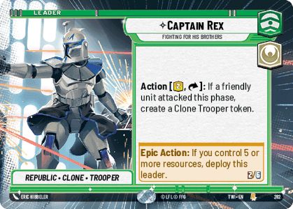 ⟡ Captain Rex, Fighting For His Brothers