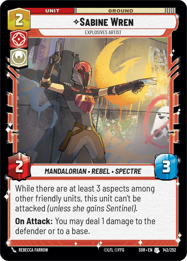 ⟡ Sabine Wren, Explosives Artist