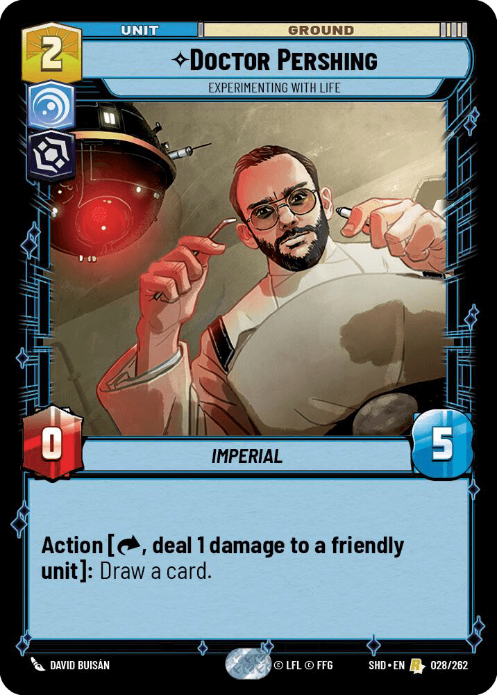 ⟡ Doctor Pershing, Experimenting With Life