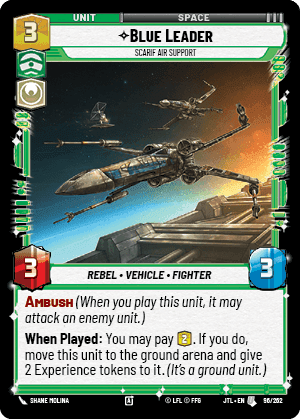 ⟡ Blue Leader, Scarif Air Support