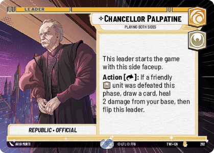 ⟡ Chancellor Palpatine, Playing Both Sides