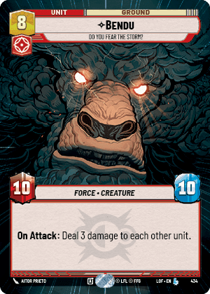 ⟡ Bendu, Do You Fear the Storm?