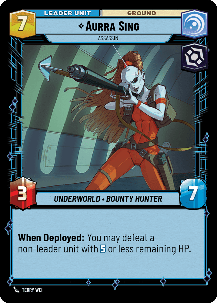 ⟡ Aurra Sing, Assassin (back)