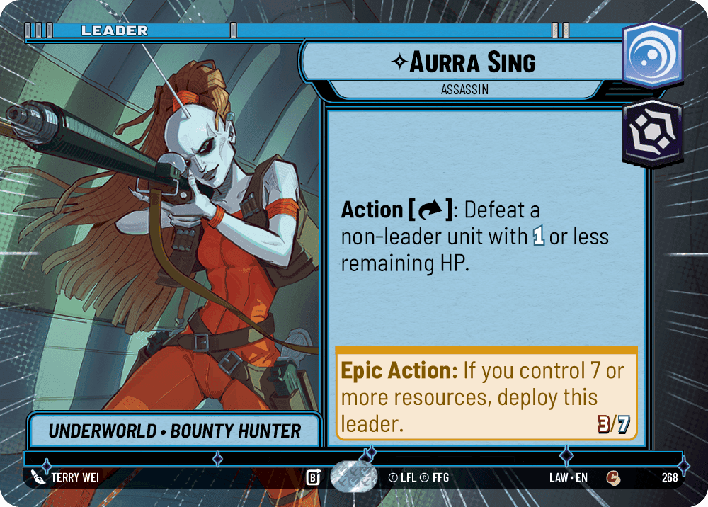 ⟡ Aurra Sing, Assassin