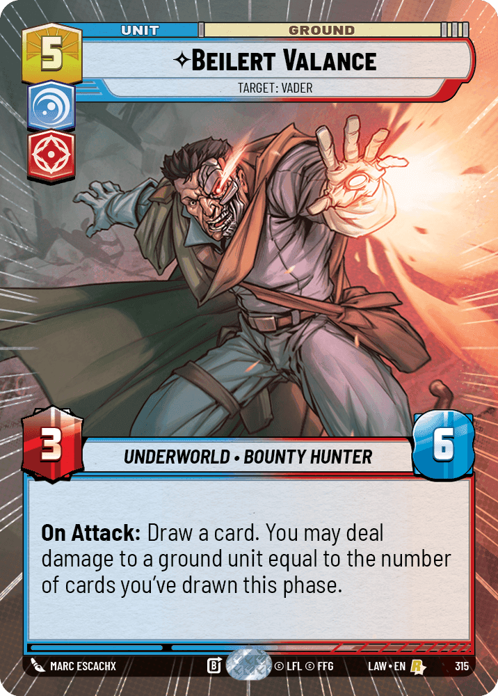 ⟡ Beilert Valance, Target: Vader