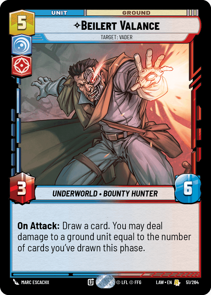 ⟡ Beilert Valance, Target: Vader
