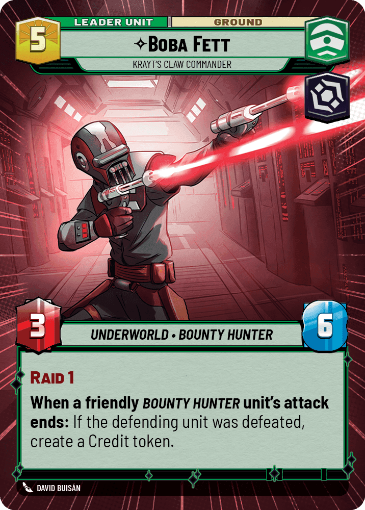 ⟡ Boba Fett, Krayt's Claw Commander (back)