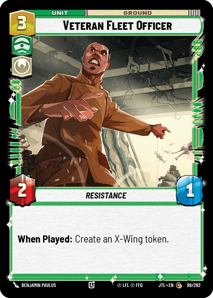 Veteran Fleet Officer