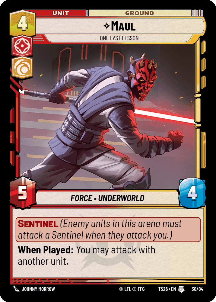 ⟡ Maul, One Last Lesson
