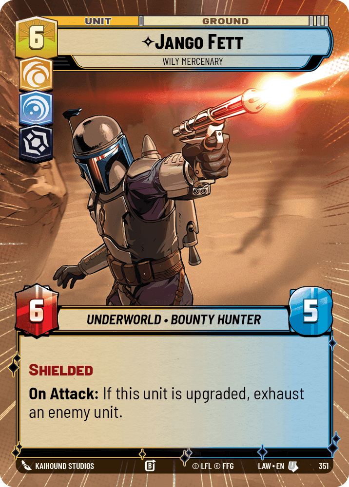 ⟡ Jango Fett, Wily Mercenary