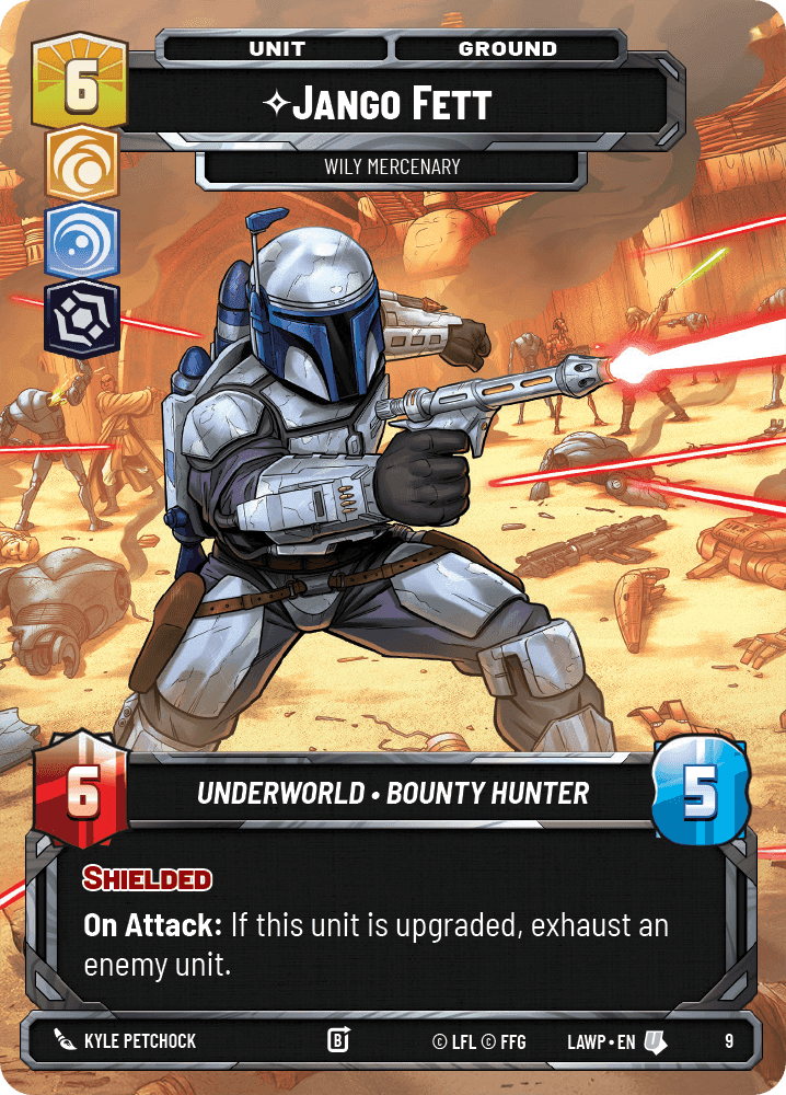 ⟡ Jango Fett, Wily Mercenary