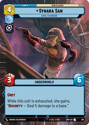 ⟡ Synara San, Loyal to Kragan