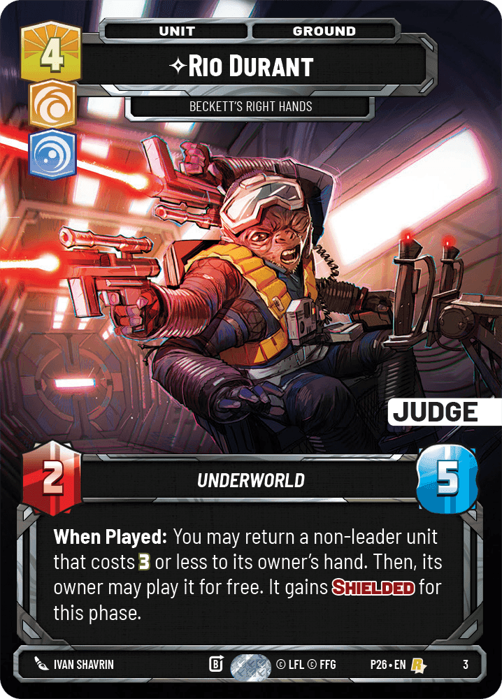 ⟡ Rio Durant, Beckett's Right Hands