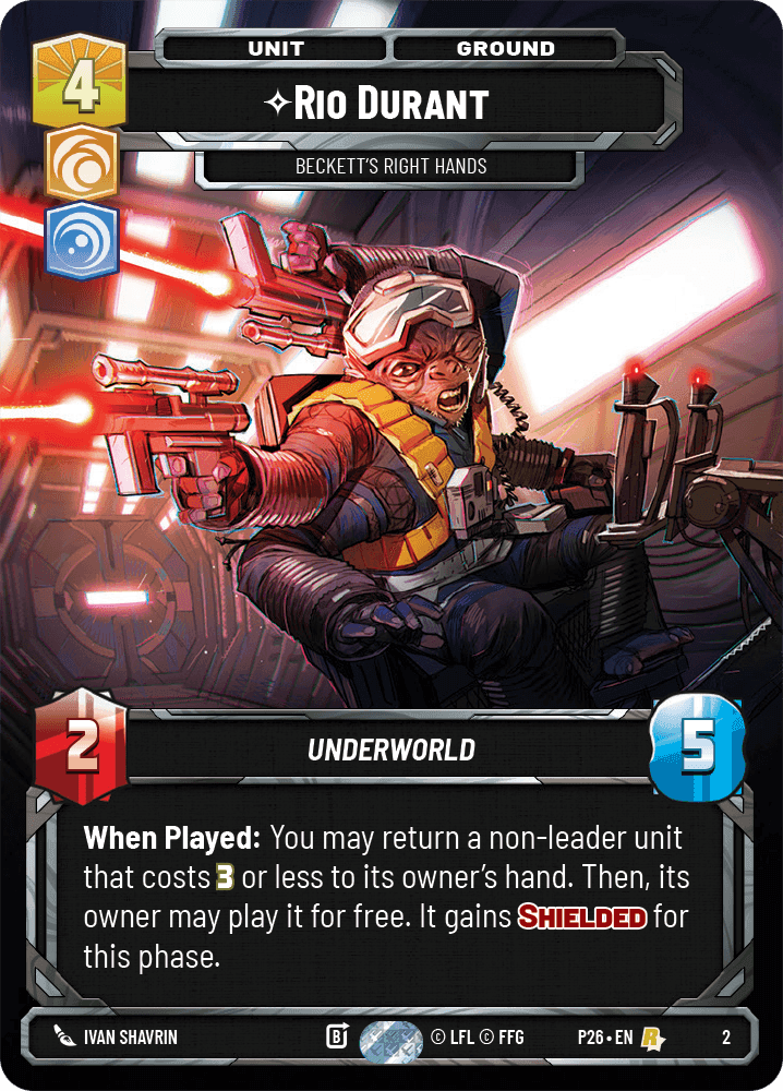 ⟡ Rio Durant, Beckett's Right Hands